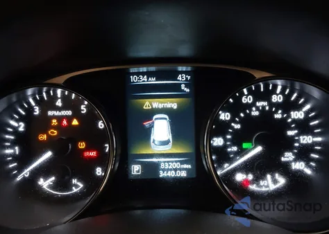 2016 Nissan Rogue Sv z USA, uszkodzony, nr VIN 5N1AT2MVXGC925189